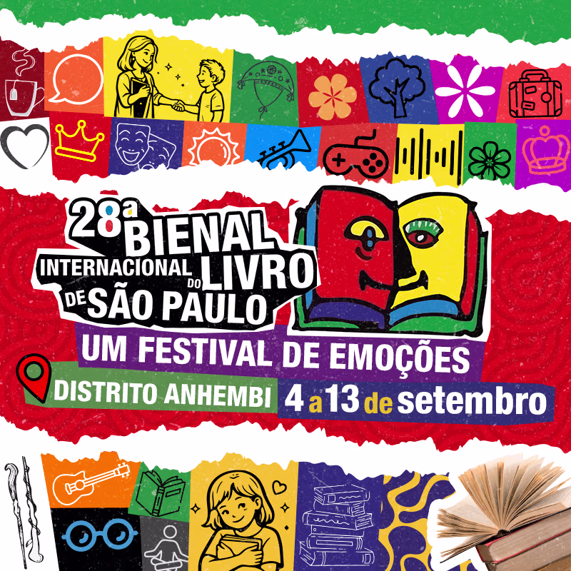 Garanta seu ingresso para a 28ª Bienal Internacional do Livro de São Paulo
