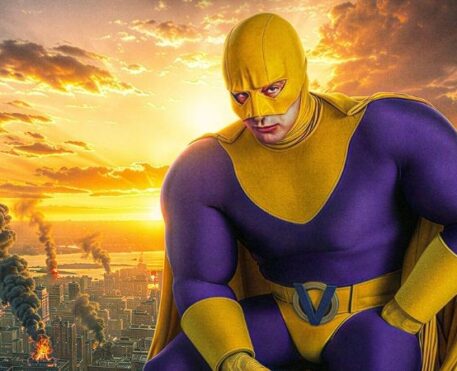 Caco Ciocler é super-herói brasileiro no cartaz oficial de Overman