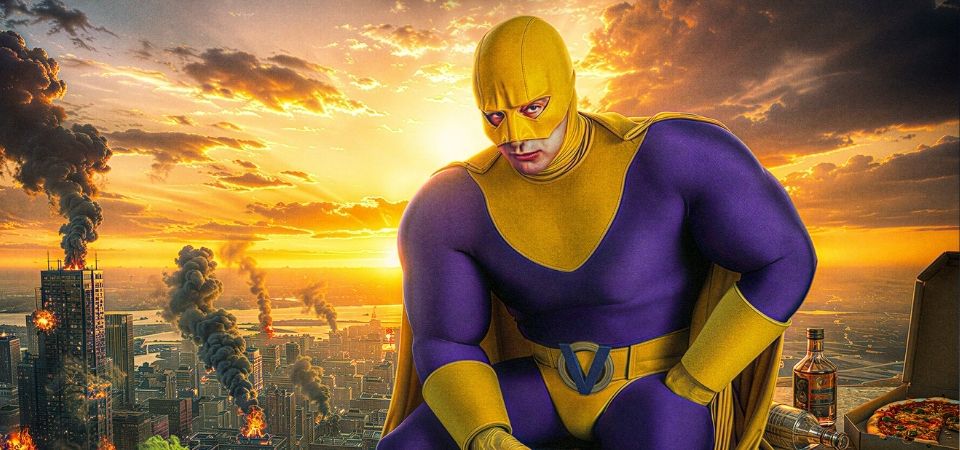 Caco Ciocler é super-herói brasileiro no cartaz oficial de Overman