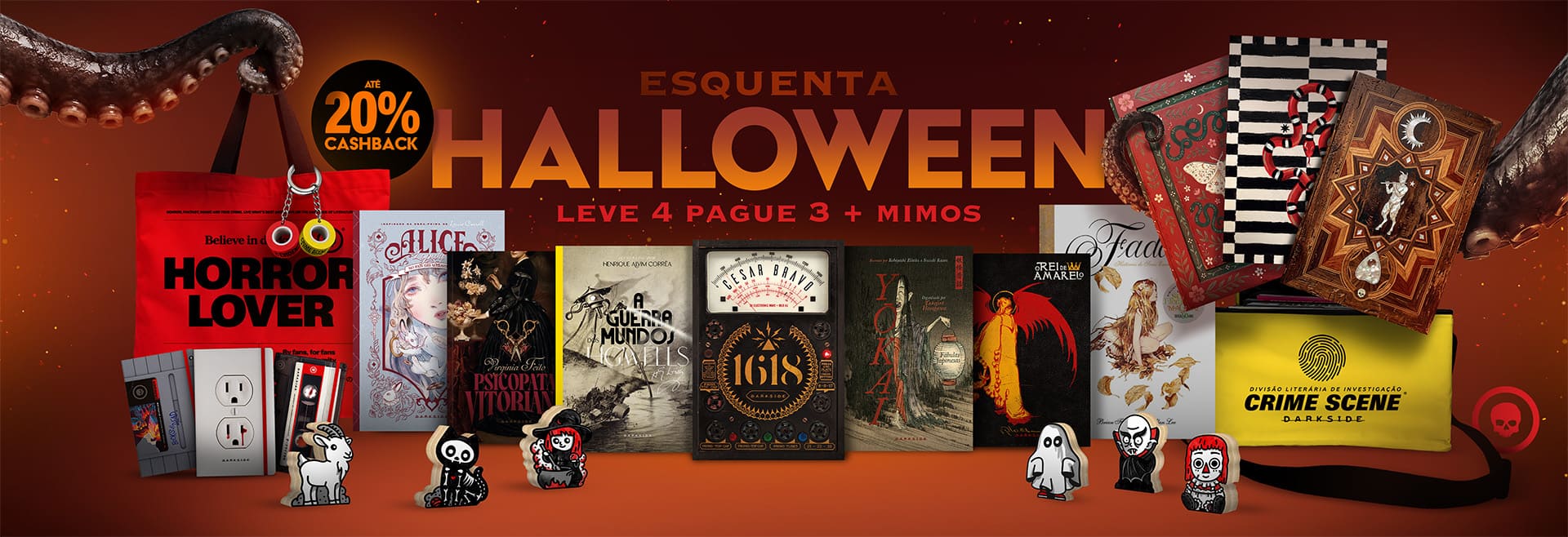 DarkSide Books | Pague 3, leve 4 no Esquenta Halloween