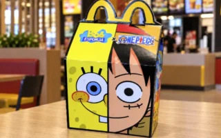 Méqui junta os mundos de Bob Esponja e ONE PIECE
