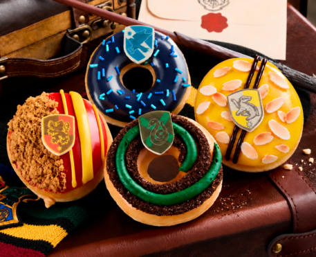 Krispy Kreme lança edição especial de donuts inspirada em Harry Potter